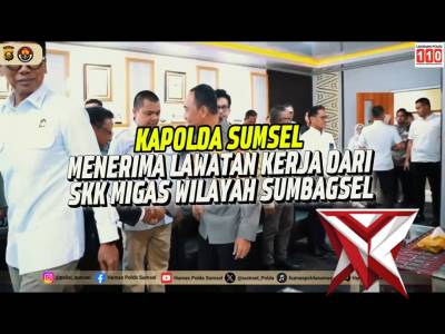 Polda Sumsel Perkuat Pengamanan Sektor Energi Nasional dengan SKK Migas