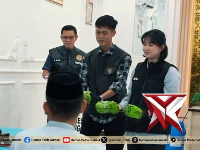 Kapolda Sumsel Pimpin Pemusnahan Barang Bukti, Tegaskan Komitmen Berantas Penyalahgunaan Narkotika - PoliceTube
