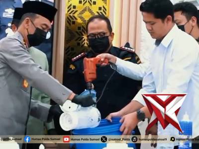 Kapolda Sumsel Pimpin Pemusnahan Barang Bukti