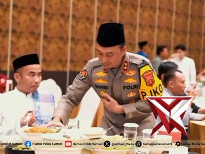 Buka puasa bersama kapolda sumsel - PoliceTube