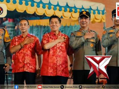 Kapolda Sumsel Tinjau Keamanan Tempat Ibadah Imlek 2577 Kongzili di Palembang Palembang &mdash; Dalam ran - PoliceTube