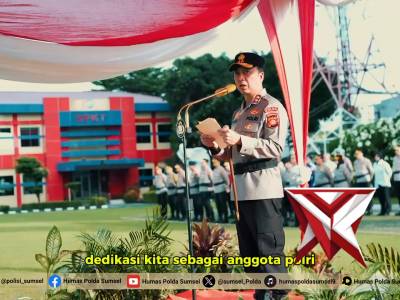Kapolda Sumsel Pimpin Upacara Hari Kesadaran Nasional
