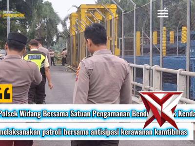 Patroli bendung gerak