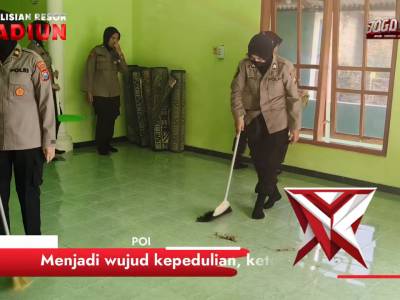 Jum'at Berkah Ramadhan Polwan Polres Madiun