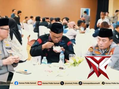 Kapolda Sumsel Gelar buka puasa bersama awak media - PoliceTube