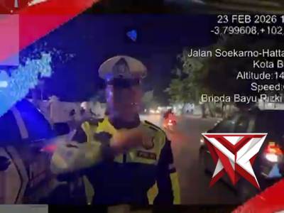 Patroli Blue Light Satlantas Polresta Bengkulu - PoliceTube