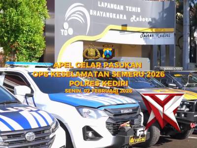 Apel Gelar Pasukan Ops Keselamatan Semeru 2026, Fokus Tekan Pelanggaran dan Laka Lantas - PoliceTube