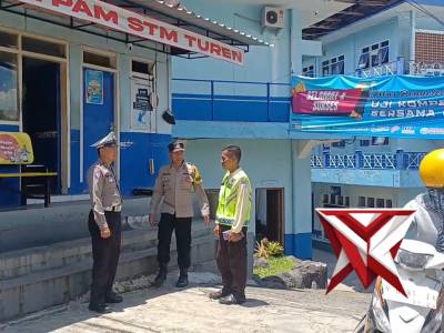 Bhabinkamtibmas Polsek Turen Polres Malang Laksanakan Pengamanan. - PoliceTube