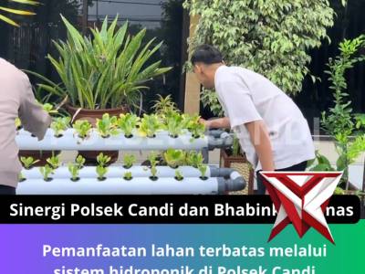 Sinergi Polsek Candi dan Bhabinkamtibmas - PoliceTube