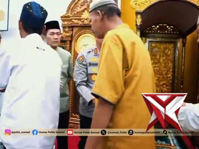 Safari Ramadhan Kapolda Sumsel Perkuat Kamtibmas Kota Palembang Palembang - Polda Sumatera Selatan - PoliceTube