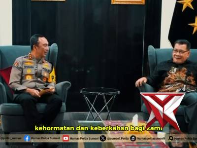 Kunjungan Kapolda Sumsel