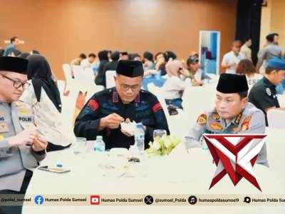 *Gelar Buka Puasa Bersama Awak Media, Kapolda Sumsel Tegaskan Kemitraan Strategis*