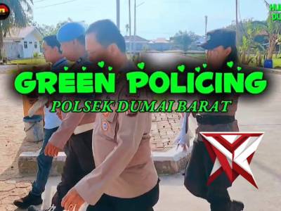 Dukung Kelestarian Lingkungan, Polsek Dumai Barat Gelar Aksi "Green Policing" Penanaman Pohon - PoliceTube