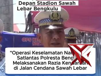 Operasi Keselamatan Nala 2026, Polresta Bengkulu Jaring 19 Kendaraan hingga Sita Knalpot Brong, Da - PoliceTube