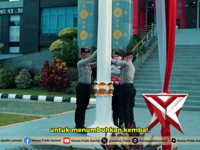 Kapolda sumsel upacara kesadaran nasional