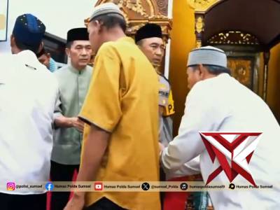 Safari Ramadhan Kapolda Sumsel Perkuat Kamtibmas Kota Palembang