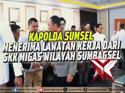 Polda Sumsel Perkuat Pengamanan Sektor Energi Nasional dengan SKK Migas