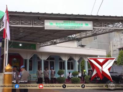 Wakapolda Sumsel Safari Ramadhan di Masjid Baiturahman Kel. Cambai Kota Prabumulih