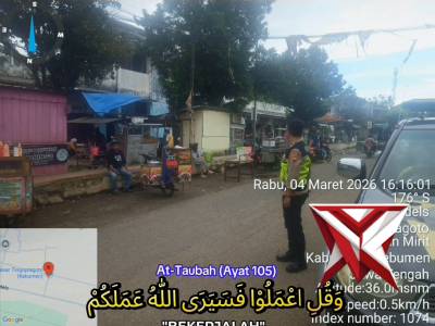 Patroli Ngebuburit Polsek Mirit