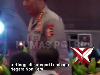 Polri kembali menorehkan prestasi di tingkat nasional. Dalam ajang Monitoring dan Evaluasi Keterbuka