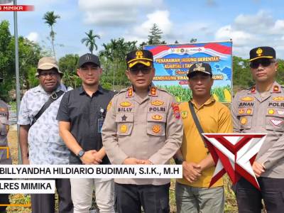 Penanaman Jagung Serentak Kuartal l Tahun 2026 dalam rangka Mendukung Swasembada Jagung