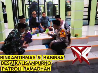 Patroli sambang bhabinkamtibmas