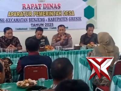 Rapat Dinas Jajaran Muspika  Kec. Benjd