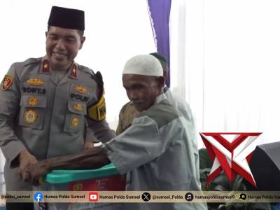 Safari Ramadhan, Wakapolda Sumsel Pererat Silaturahmi dan Salurkan Bansos di Kota Prabumulih