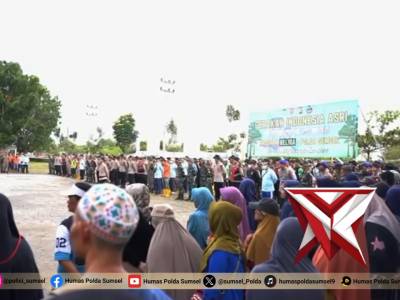 Polda Sumsel Gelar Program Belida di Kabupaten Ogan Ilir Dukung Gerakan Indonesia Asri