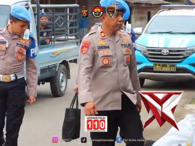 Jumat Berkah Si Propam Polres Muba - PoliceTube