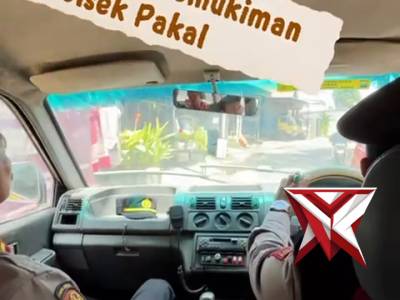 Patroli Pemukiman Polsek Pakal