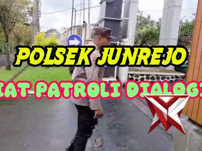 Patroli Dialogis, Perkuat Sinergitas Jaga Kamtibmas