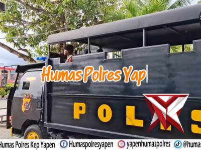 PATROLI CIPTA KONDISI PERSONIL POLRES KEPULAUAN YAPEN DI WILAYAH HUKUM POLRES KEP. YAPEN