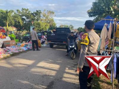 PERSONIL POLSEK V KOTO MELAKSANAKAN GOES TO MARKET