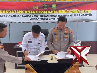 ? Sinergi Lintas Instansi!

Polres Magetan bersama Pengadilan Agama Magetan dan Rutan Kelas II B Ma