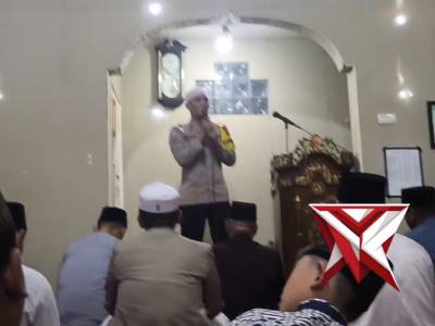 Bhabinkamtibmas Desa Tegal Rejo Gelar Safari Ramadhan dan Sampaikan Pesan Kamtibmas