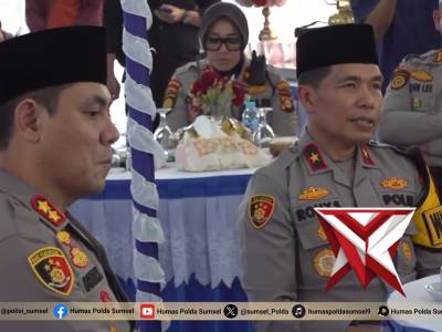 Safari Ramadhan, Wakapolda Sumsel Pererat Silaturahmi dan Salurkan Bansos di Kota Prabumulih