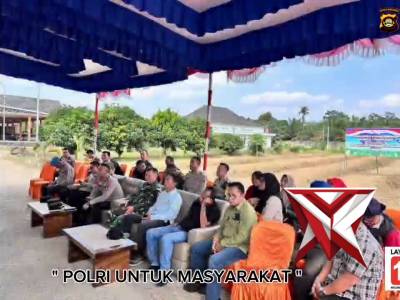 Giat polres muratara penananaman jagung serentak