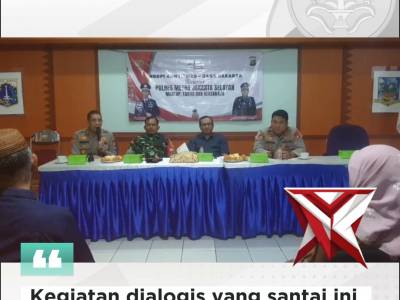 Sinergi Keamanan: Kasat Pam Obvit dan Kapolsek Setiabudi Gelar 'Ngopi Kamtibmas' di Karet Kuningan