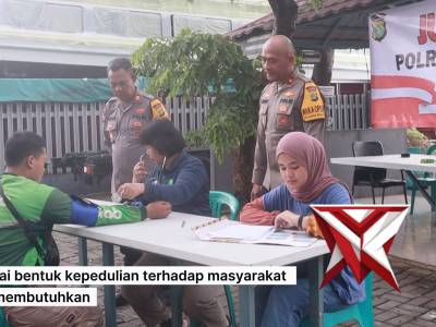 Polres Kepulauan Seribu Kembali Gelar Jumat Peduli: Pemeriksaan Kesehatan dan sembako Gratis