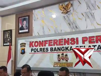KONFERENSI PERS OPS PEKAT MENUMBING 2026 POLRES BASEL
