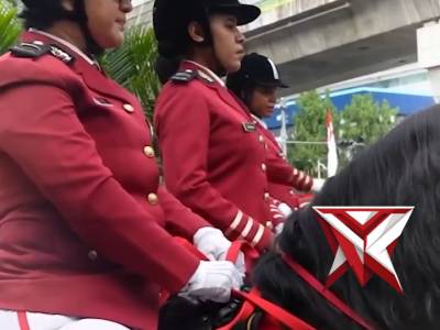 Setelah menyapa secara langsung para Bhayangkara muda