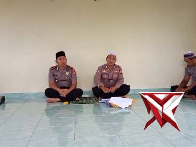 Di Bulan Suci Ramadhan Polsek Belinyu Melaksanakan Kegiatan Binrohtal Untuk Menambah Keimanan