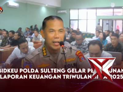 Bidkeu Polda Sulawesi Tengah menggelar kegiatan Penyusunan dan Penyajian Laporan Keuangan Triwulan 3