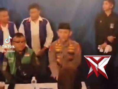 Kapolri Sambangi kedai ado presisi, ngobrol, Serap aspirasi Komunitas ojol palembang