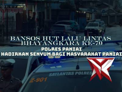 BANSOS HUT LALU LINTAS KE-70