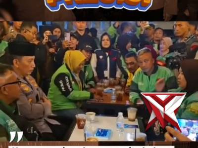 Kapolri Listyo sigit prabowo menyambangi kedai ado presisi, sebuah ruang sederhana yang berada disam