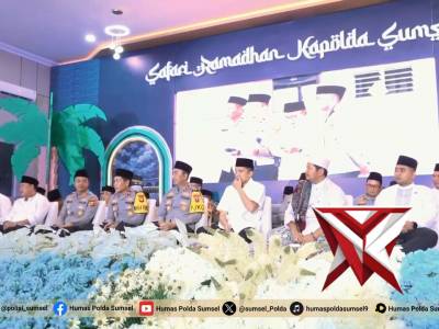 Safari Ramadhan Jadi Strategi Kapolda Sumsel Jaga Stabilitas Nasional - PoliceTube
