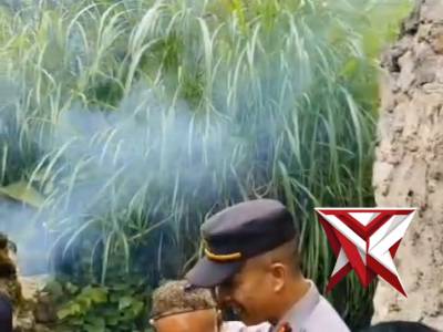 Polsek Poncol sambang masyarakat Renta di Desa Plangkrongan