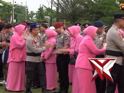 Upacara Kenaikan Pangkat Polda Kalbar